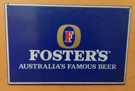 Blechschild  FOSTER`S